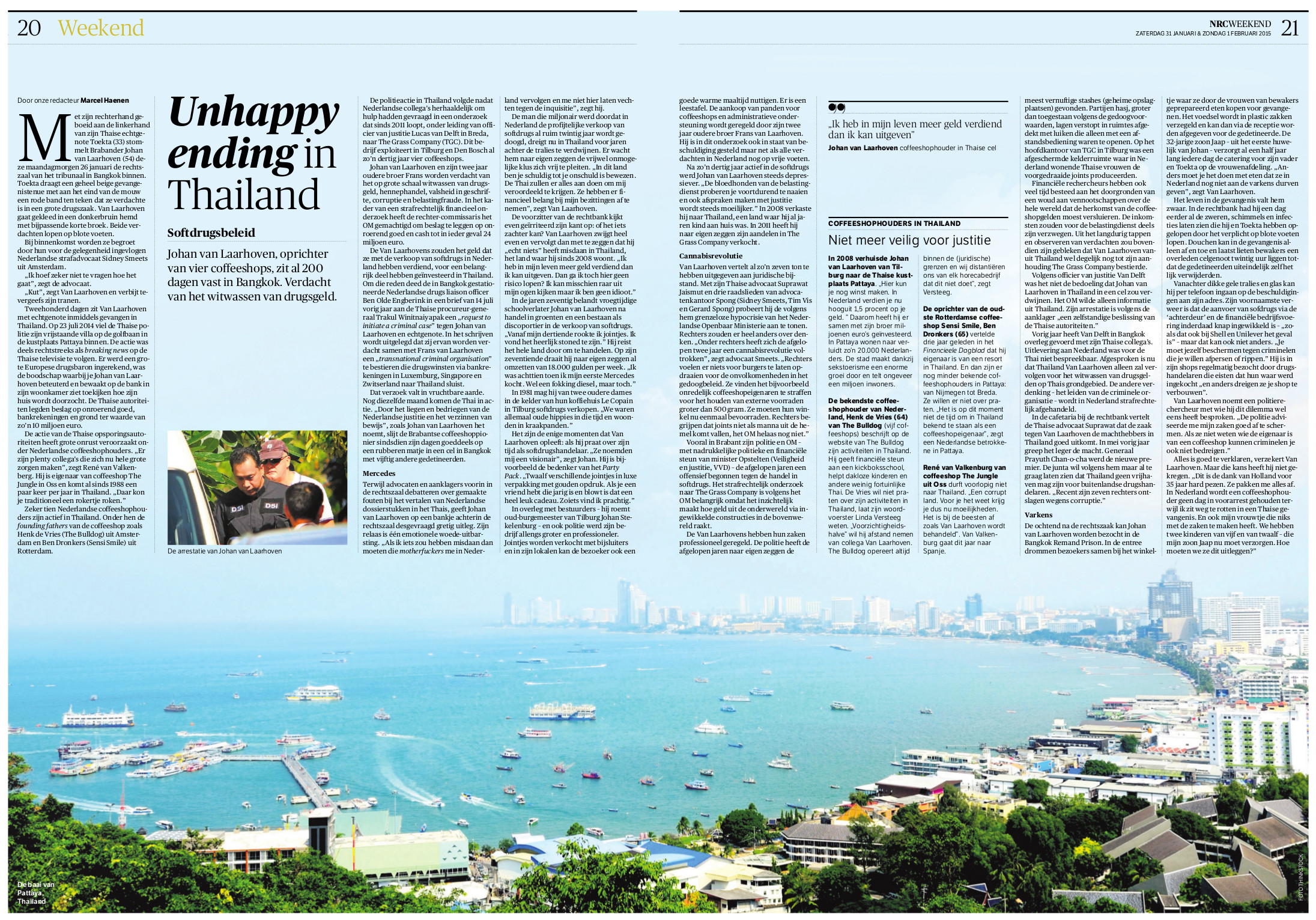Unhappy Ending in Thailand (NRC, 31 januari) Unhappy Ending in Thailand (NRC, 31 januari)