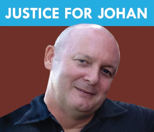 VOC lanceert campagne Justice for Johan VOC lanceert campagne Justice for Johan