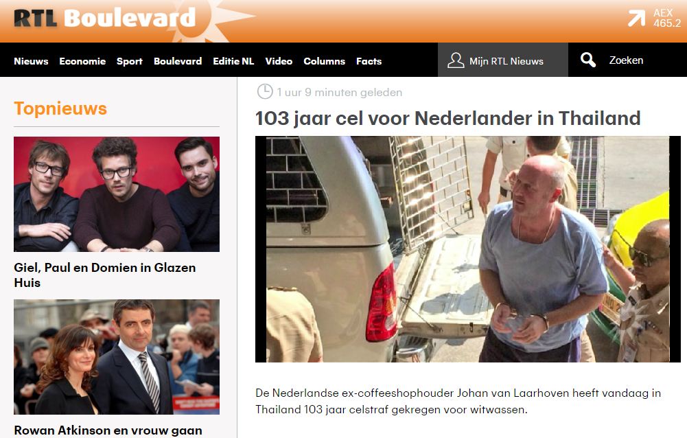 Video: RTL Late Night, RTL Nieuws & RTL Boulevard (10 November, 2015)